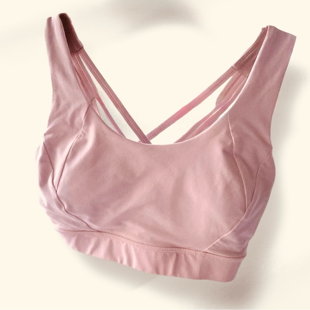 Lululemon Athletica Mauve Strappy Sports Bra